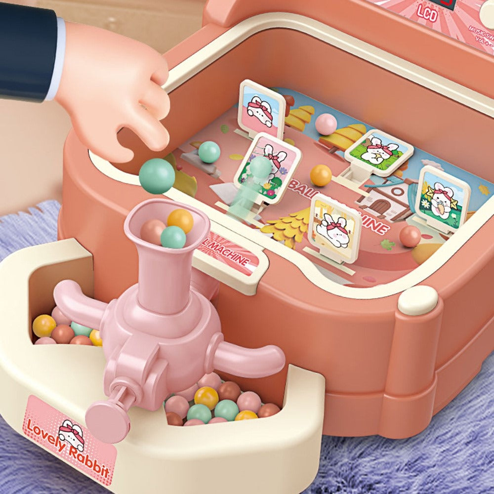 Cartoon Pinball Target Shooting Machine with Score - 601