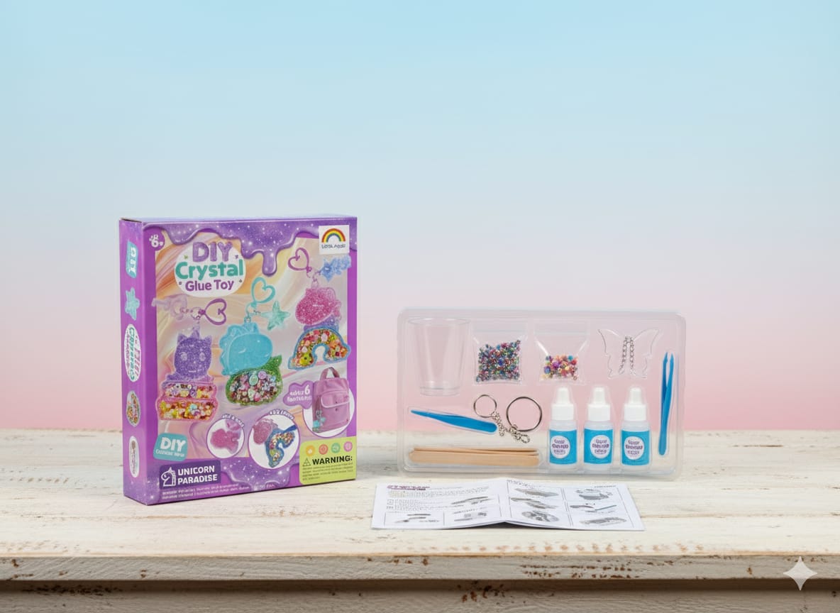 DIY Crystal Gel Glue Pendent Making Kit - 804