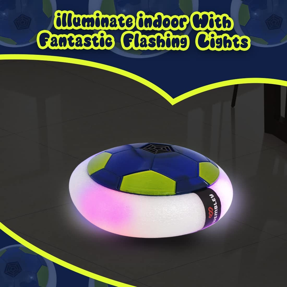 Hover Football for Kids Floating Air Indoor Game - 007 - Default Title - Odeez | Educational Toys Pakistan 