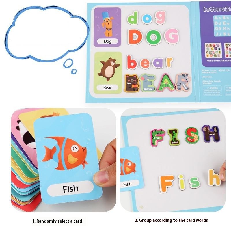Letters and Numbers Magnetic Learning Book - 050