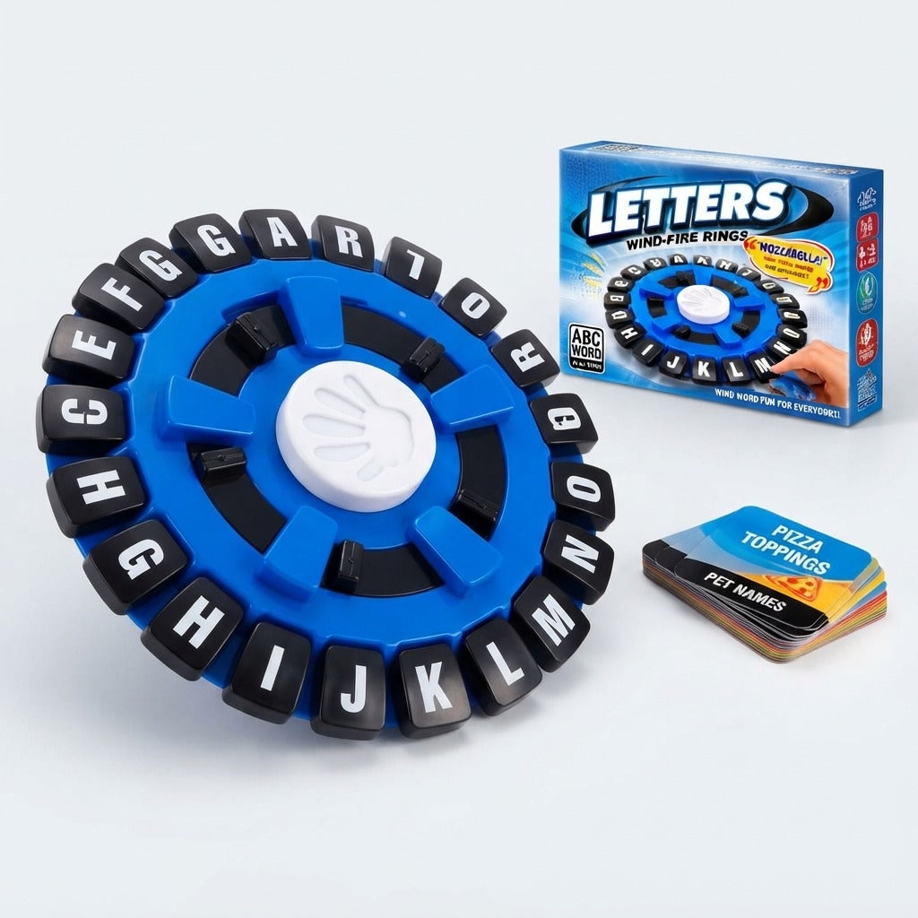 Letters Wind Fire Rings - 998