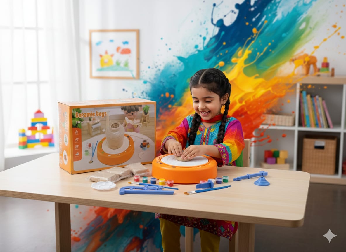 DIY Pottery Wheel Ceramic Toy - 160