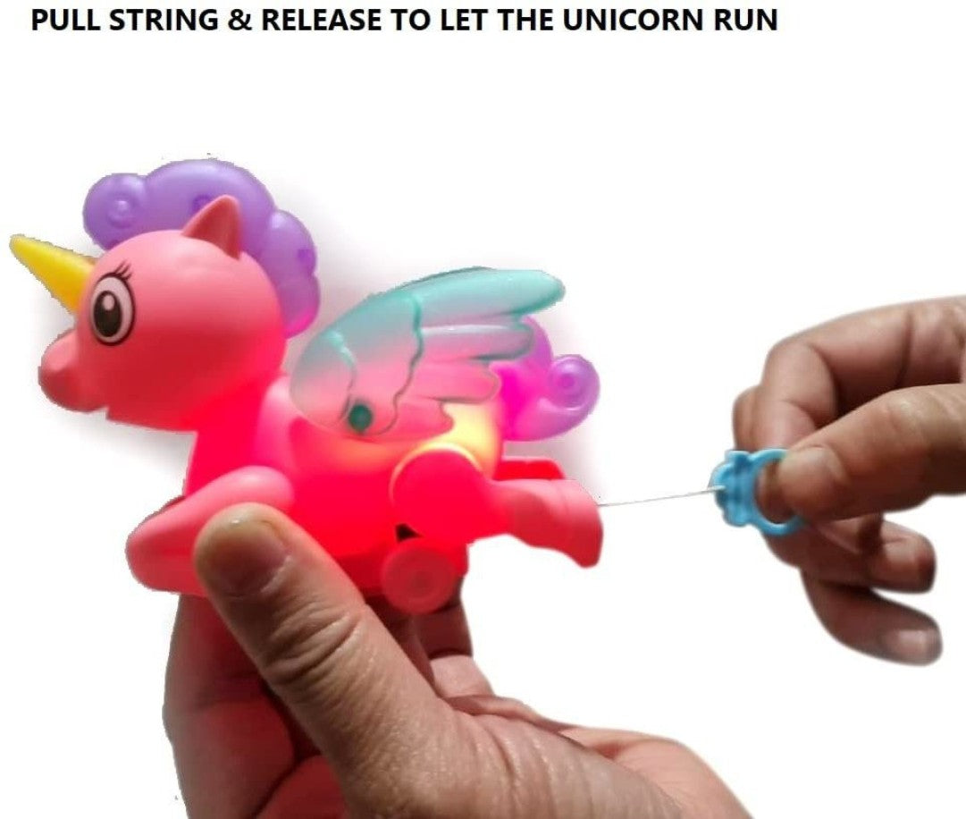 Unicorn Light Pull String Toy - 226 - Default Title - Odeez | Educational Toys Pakistan 
