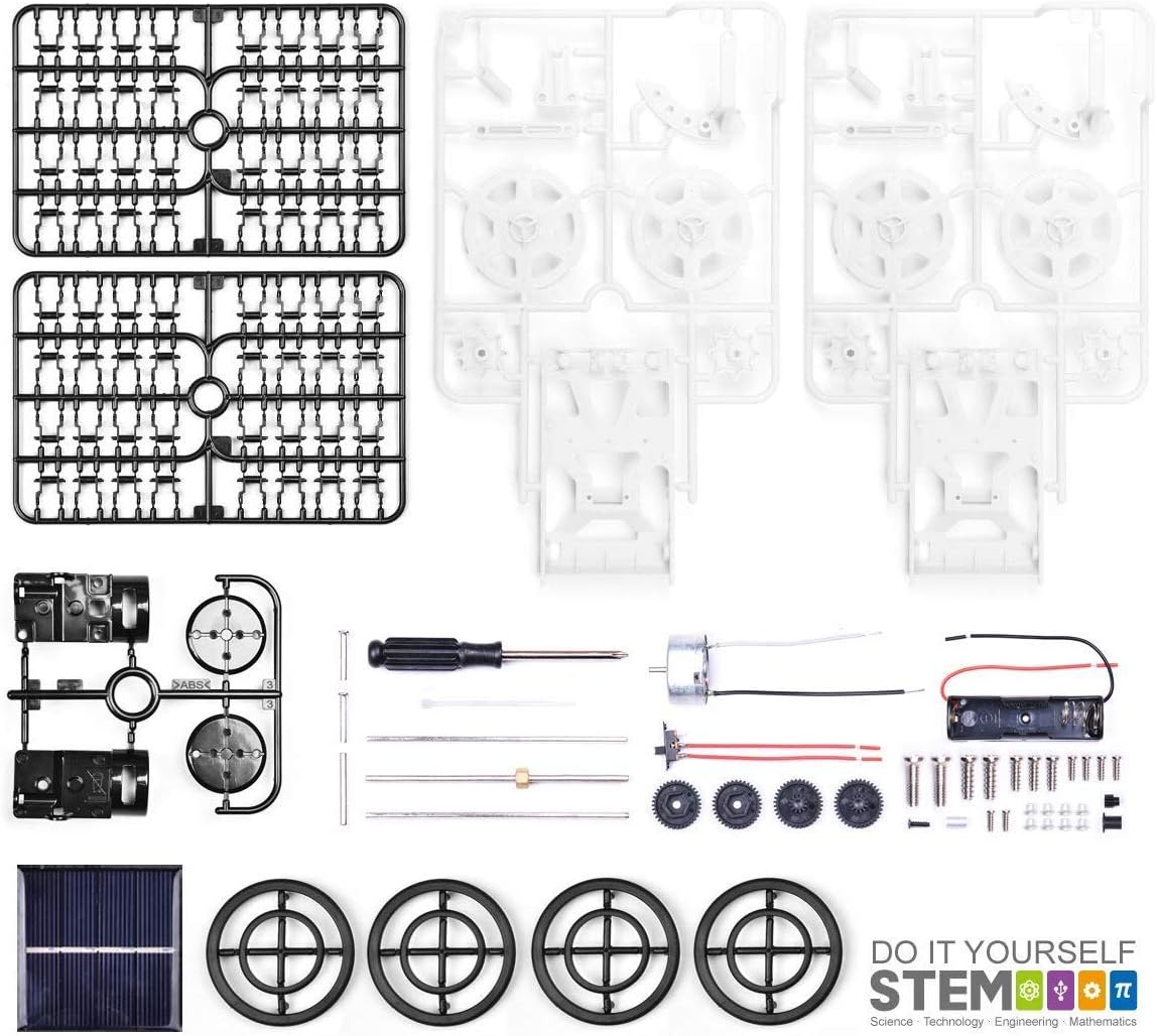 DIY Solar Climber Assembly Kit Circuit Building Off-Road Car - 008 - Default Title - Odeez | Educational Toys Pakistan 