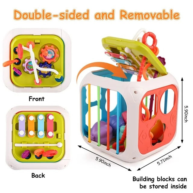 7 in 1 Multifunctional Shape Sorting Box - 862 - Default Title - Odeez | Educational Toys Pakistan 