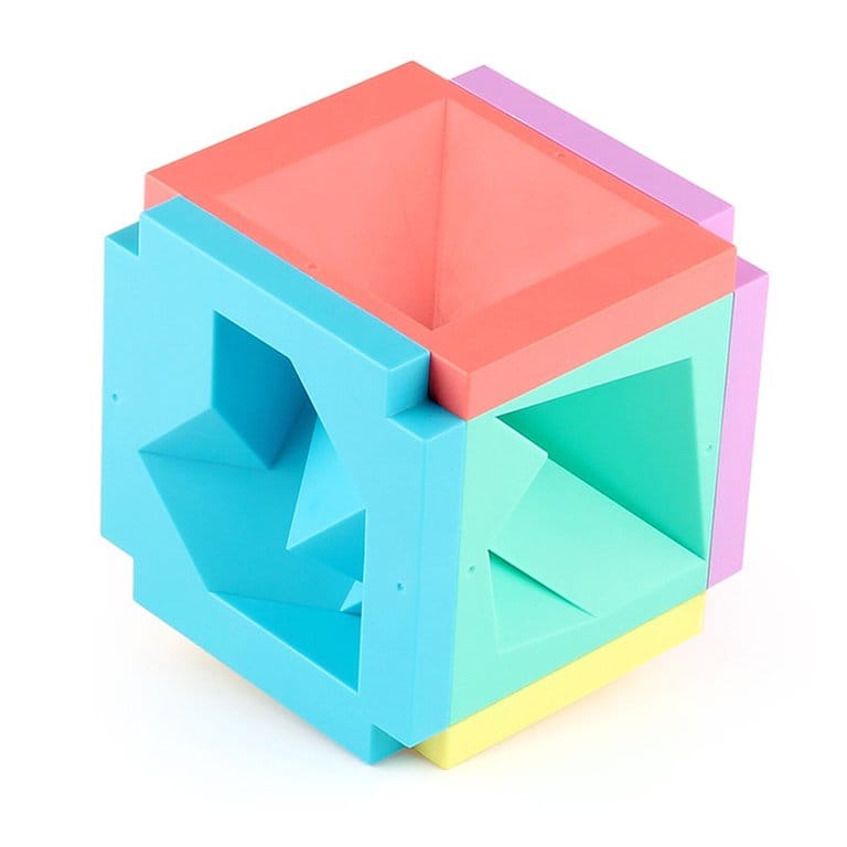 3D IQ Tangram 6 Sided Puzzle - 166 - Default Title - Odeez | Educational Toys Pakistan 