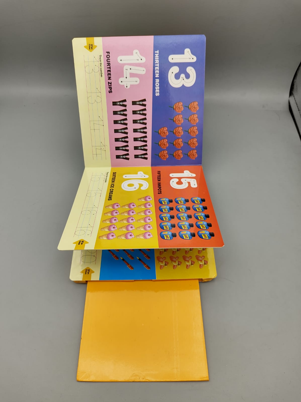 123 Numbers Write & Wipe Activity Book - 821 - Default Title - Odeez | Educational Toys Pakistan 