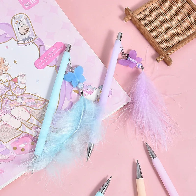 Creative Candy Feather Clutch Pen - 133 - Default Title - Odeez | Educational Toys Pakistan 