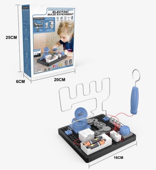 Circuits & Machinery Electric Maze Experiment kit - 010 - Default Title - Odeez | Educational Toys Pakistan 