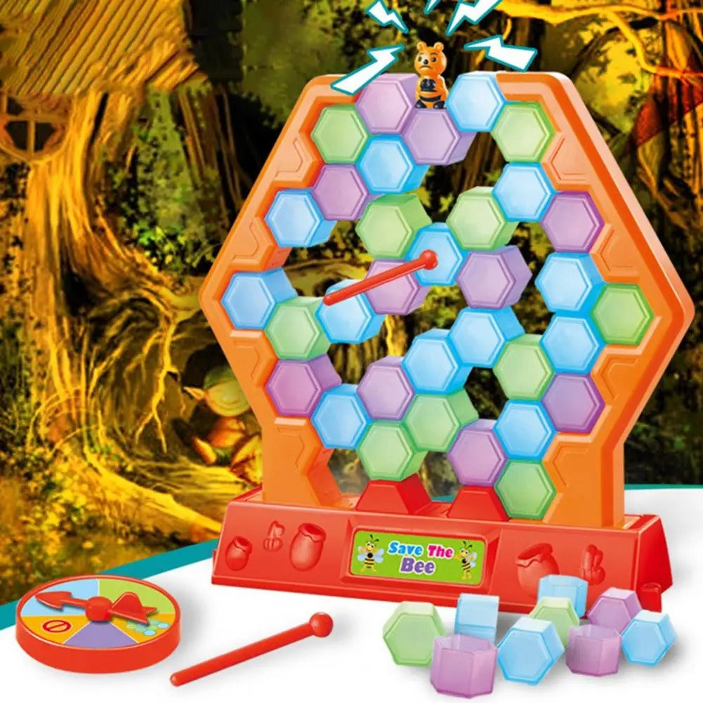 Save the Bee Activate Stacking and Tumbling Game - 788 - Default Title - Odeez | Educational Toys Pakistan 