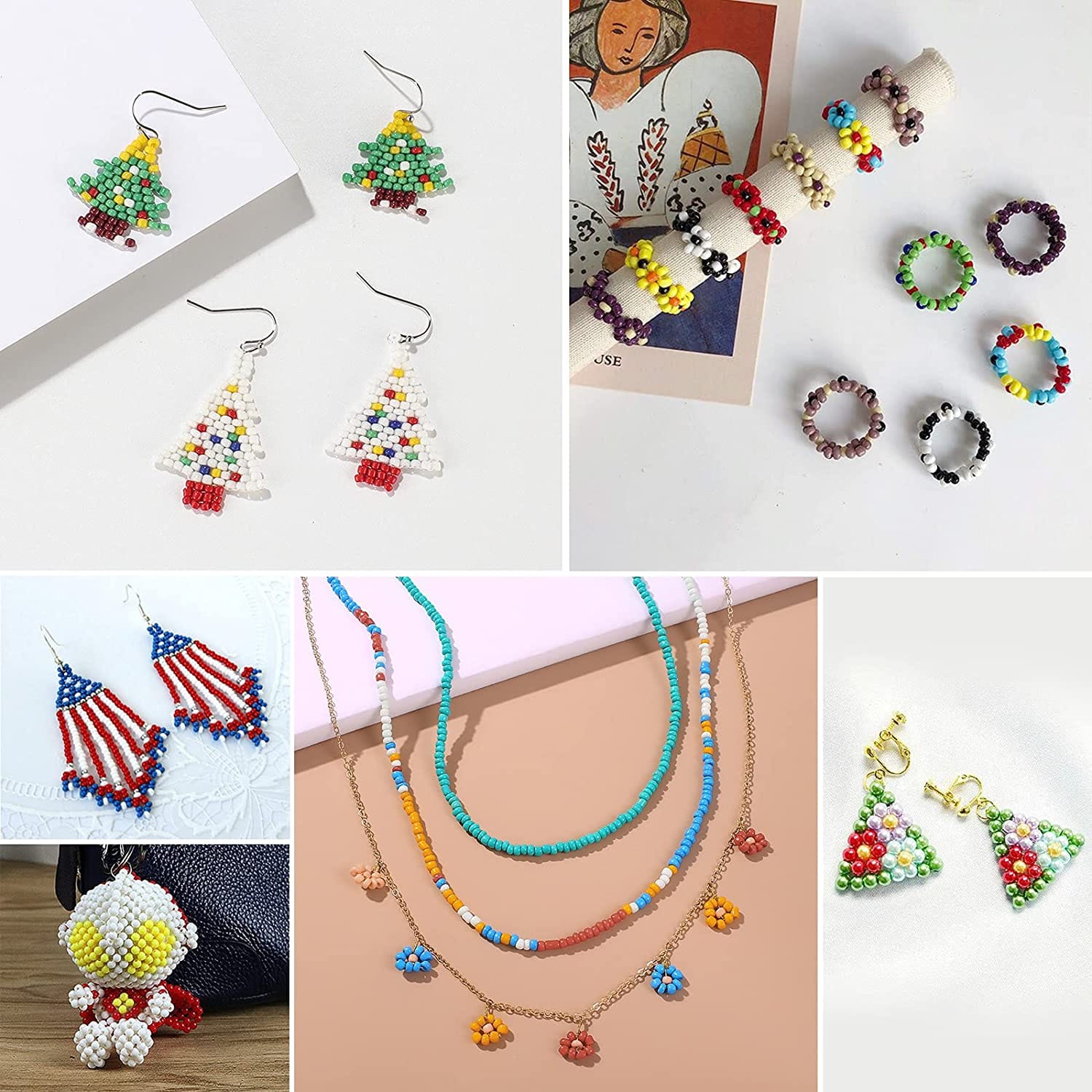 DIY Beads for Jewelry Making Kit Arts and Crafts - 038 - Default Title - Odeez | Educational Toys Pakistan 