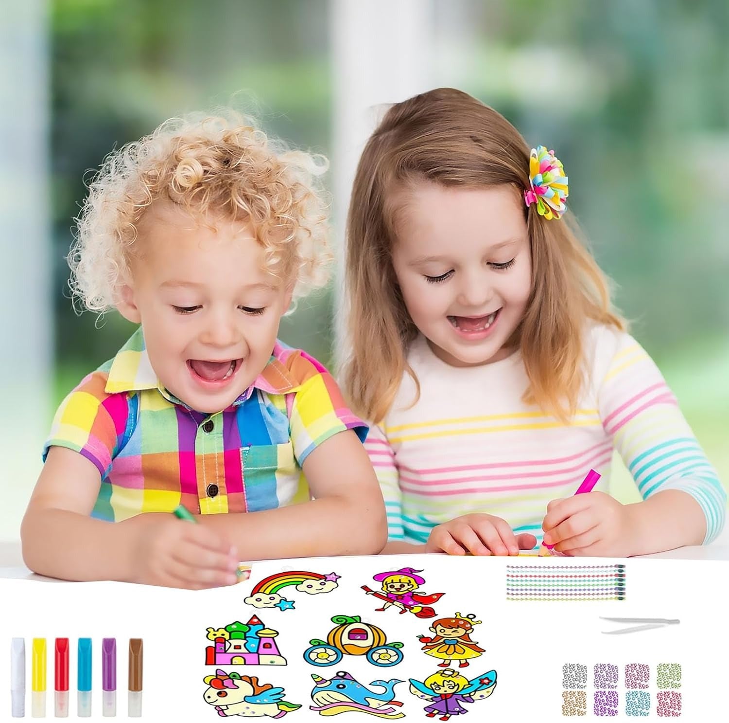 DIY Creative Soft Glue Art Kit Princess Series - 521 - Default Title - Odeez | Educational Toys Pakistan 