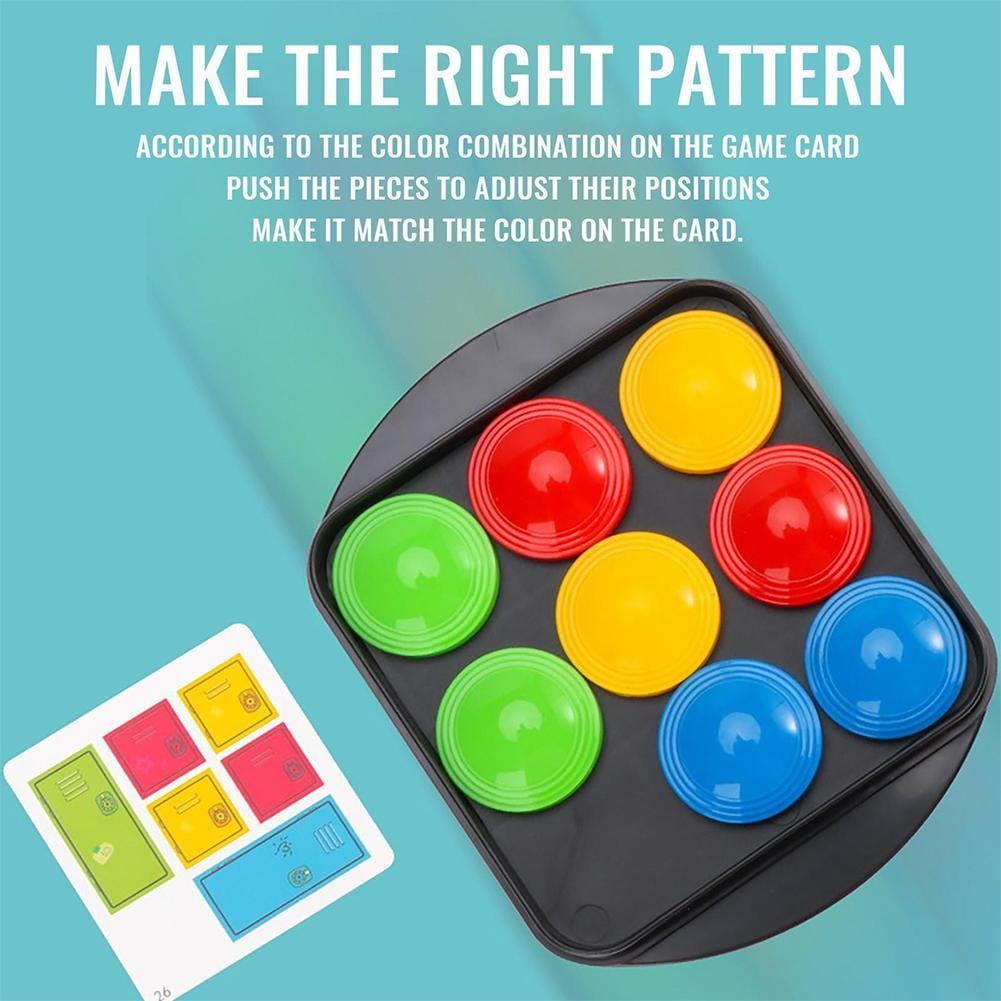 Crazy Push And Push Table Building Blocks Game - 24A - Default Title - Odeez | Educational Toys Pakistan 