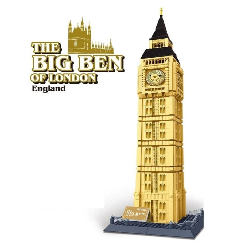 The BIG BEN London Building Blocks Construction - 1660 pieces - Default Title - Odeez | Educational Toys Pakistan 
