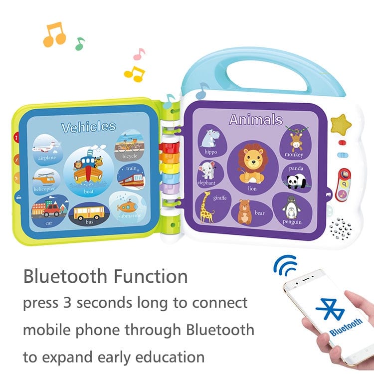 Touch and Learn Words Book with Bluetooth Function - 108 Words - Default Title - Odeez | Educational Toys Pakistan 
