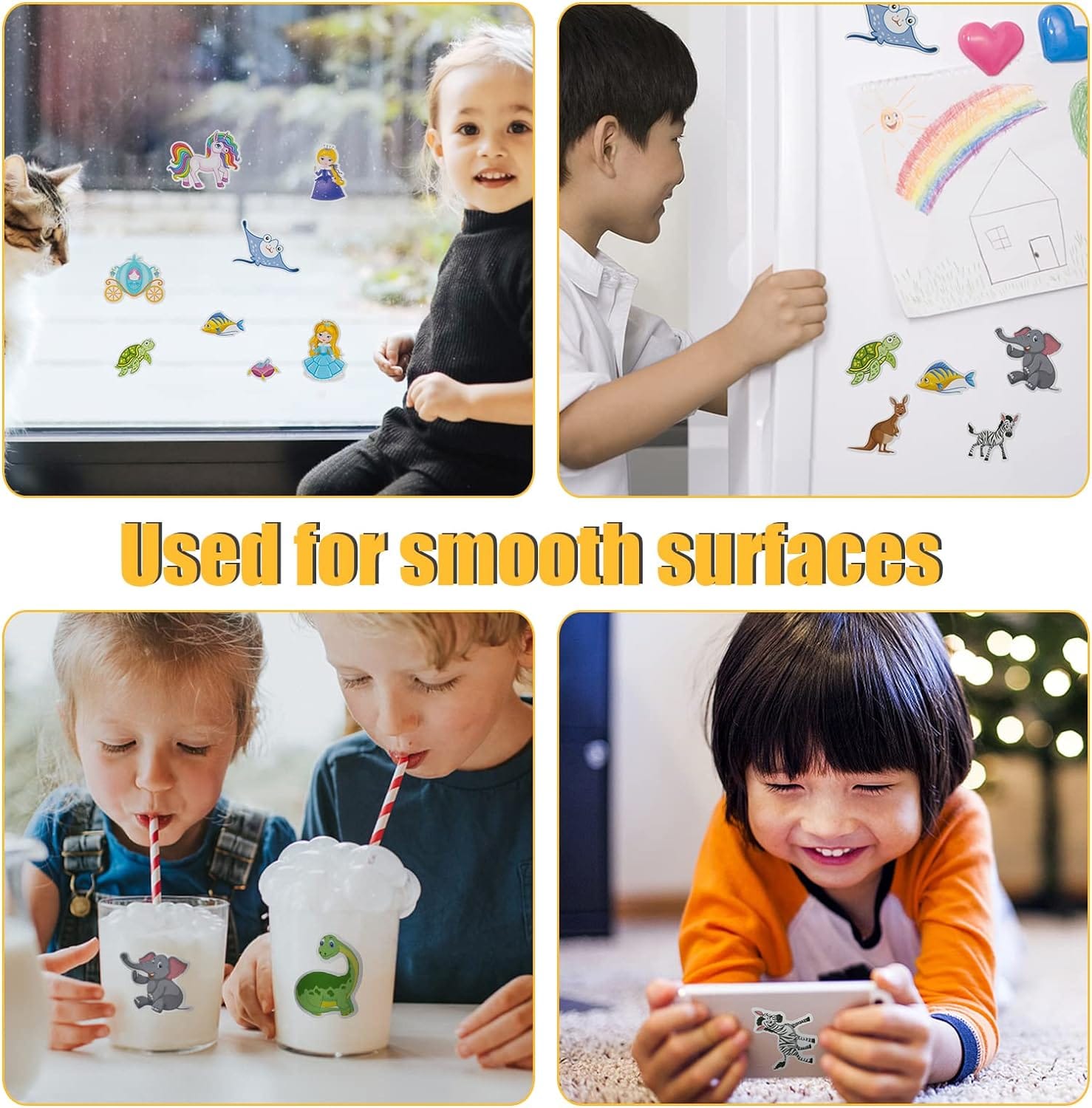 DIY 3in1 Reusable Sticker Art Scenes - Animal - Default Title - Odeez | Educational Toys Pakistan 