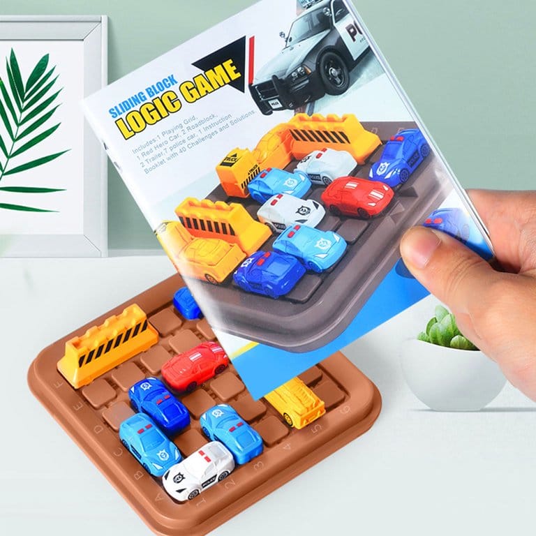 Heavy Traffic Logic Game with Solutions - 202 - Default Title - Odeez | Educational Toys Pakistan 