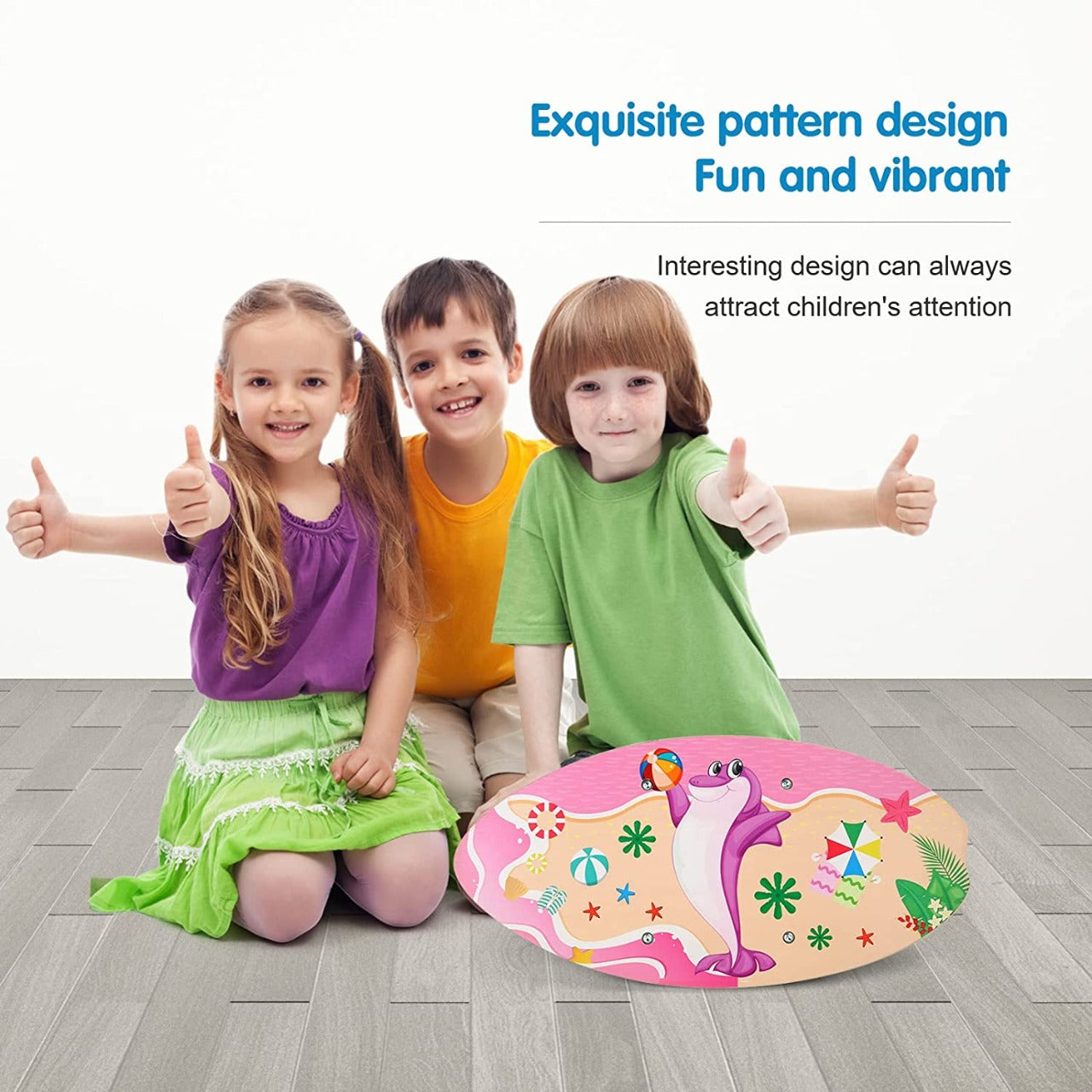 DIY Wooden Balance Board for Kids - 114 - Default Title - Odeez | Educational Toys Pakistan 