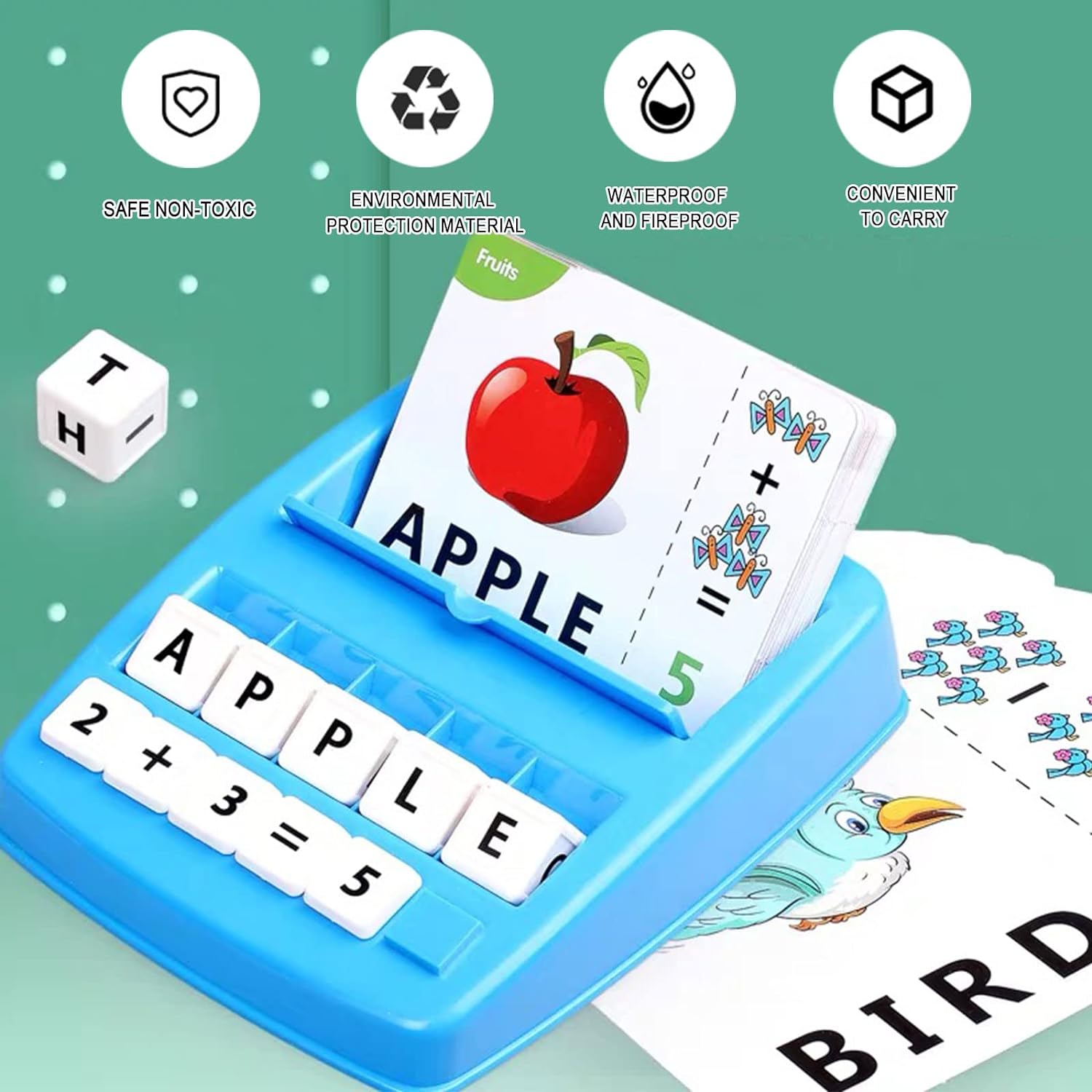 2in1 Alphanumeric Word and Math Learning Kit - 109 - Default Title - Odeez | Educational Toys Pakistan 