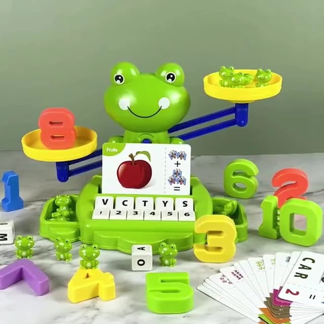 Multifunction Best Frog Digital Balance with Spelling Kit - 009 - Default Title - Odeez | Educational Toys Pakistan 