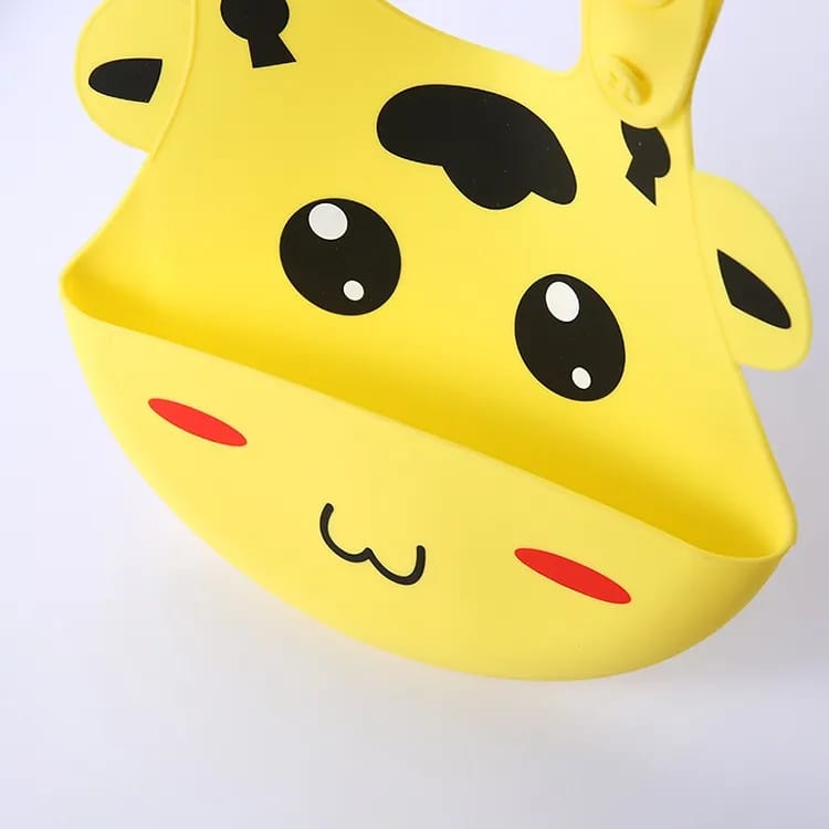 Waterproof Silicone Baby Bibs Random Characters - 390 - Default Title - Odeez | Educational Toys Pakistan 