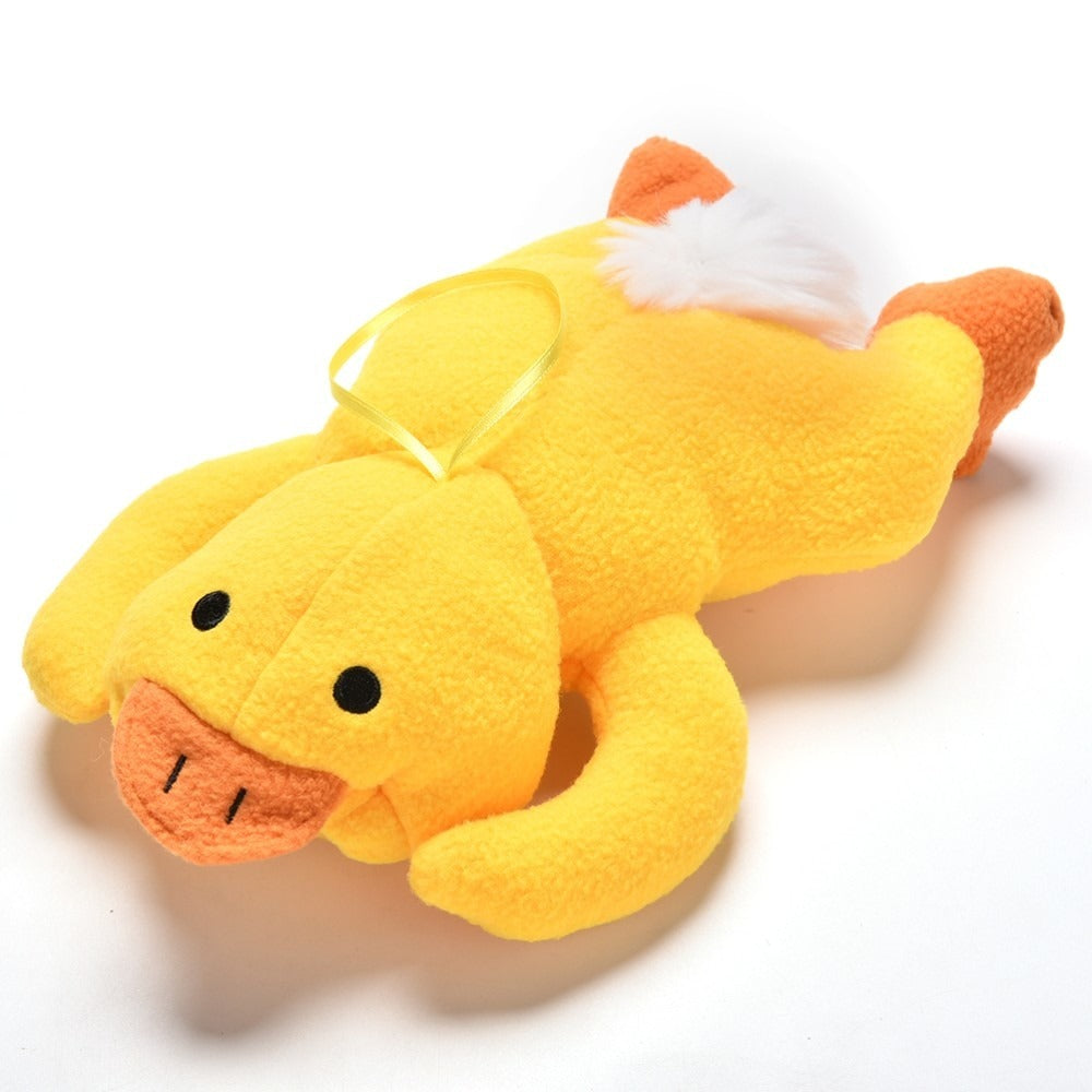 Duck Character Plush Feeder Cover Yellow - 385 - Default Title - Odeez | Educational Toys Pakistan 