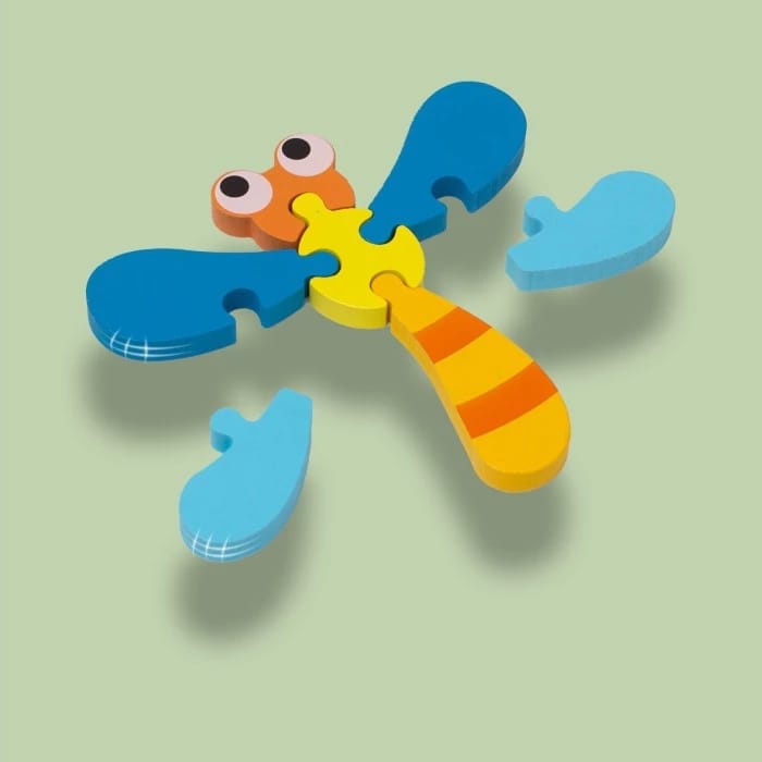 3D Cute Learning Animal Jigsaw Puzzle - Random Design - Default Title - Odeez | Educational Toys Pakistan 