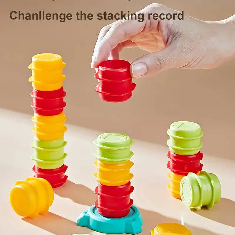 Engineer Forklift Transport Stacking Balance Game - 02Y - Default Title - Odeez | Educational Toys Pakistan 