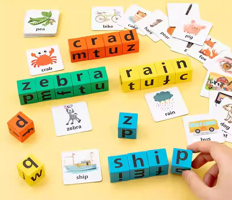 Learn and Play Alphabet Spelling Game - 2 to 3 Players - Default Title - Odeez | Educational Toys Pakistan 