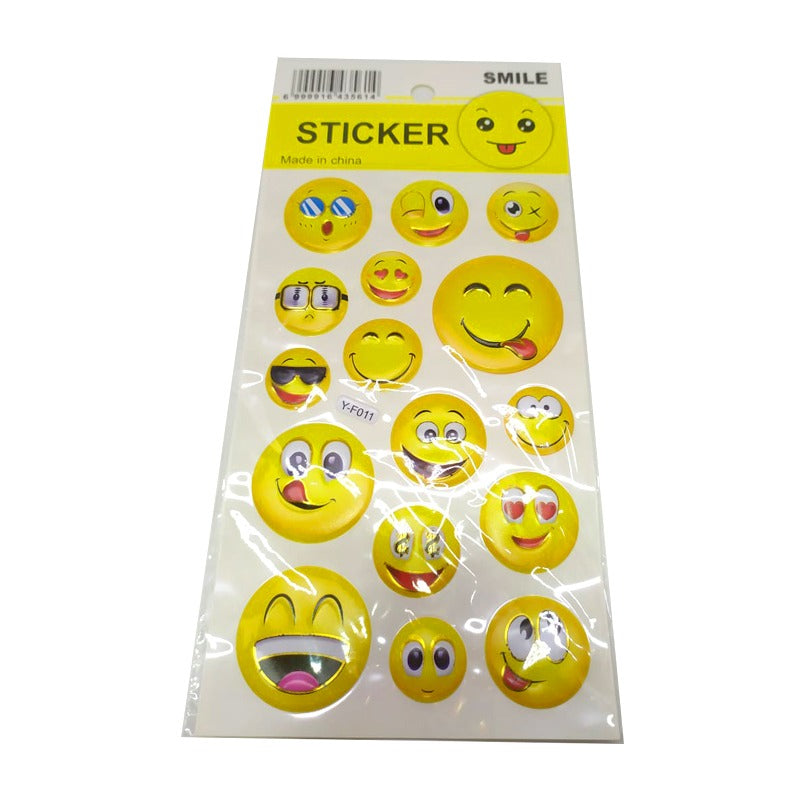Smile Sticker Sheet Random Design - 887 - Default Title - Odeez | Educational Toys Pakistan 