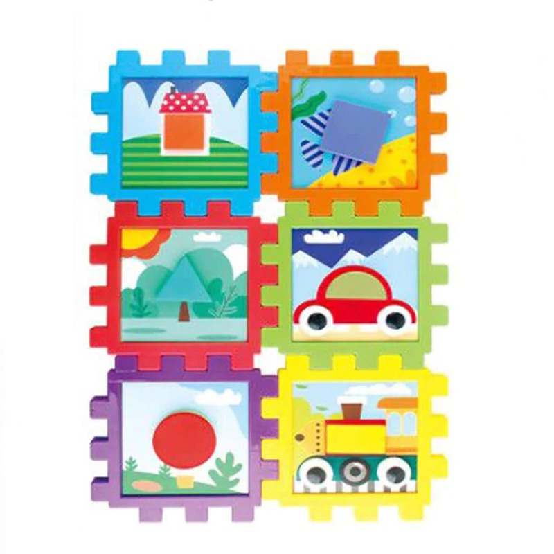 2 in 1 Button and Geometry Art Set - 403 - Default Title - Odeez | Educational Toys Pakistan 