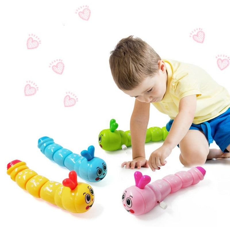 Colorful Caterpillar Wind Up Crawling Toy - 685 - Default Title - Odeez | Educational Toys Pakistan 