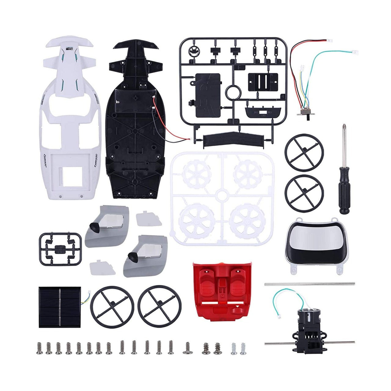 STEM DIY Solar Power Concept Car - 015 - Default Title - Odeez | Educational Toys Pakistan 