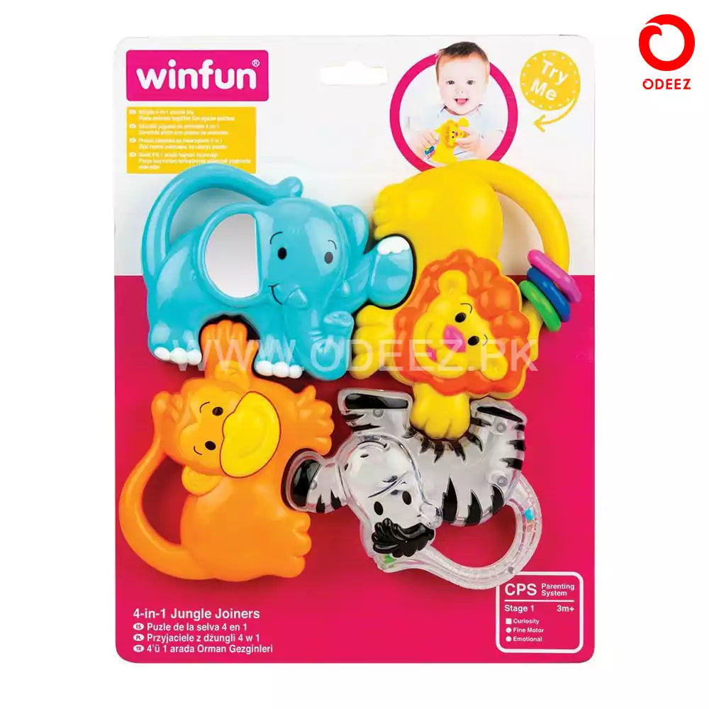 Winfun - 4 in 1 Jungle Joiners - Default Title - Odeez | Educational Toys Pakistan 