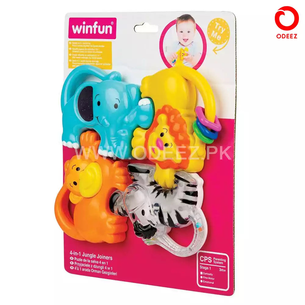 Winfun - 4 in 1 Jungle Joiners - Default Title - Odeez | Educational Toys Pakistan 