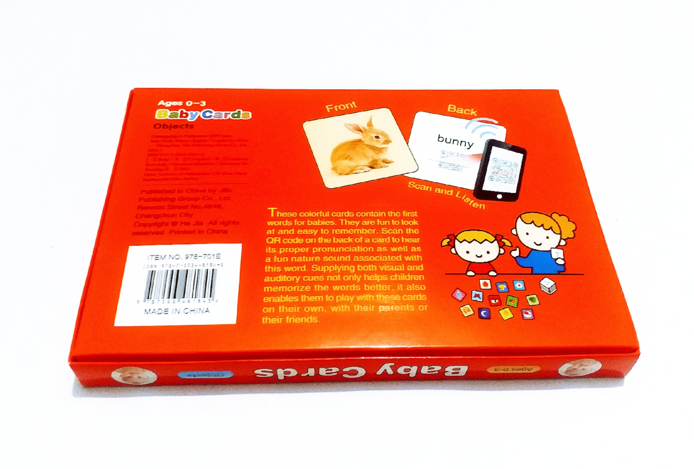 Early Education Baby Learning Cards - 01E - Default Title - Odeez | Educational Toys Pakistan 