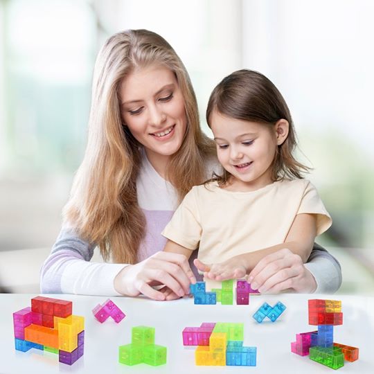 Magnetic Tiles 3D Intelligence Puzzles - Default Title - Odeez | Educational Toys Pakistan 