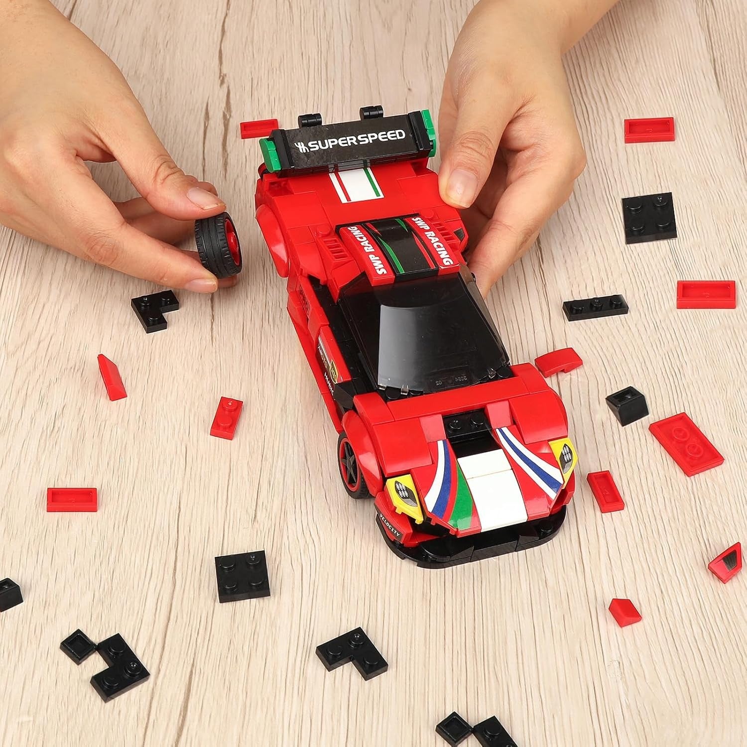 RC Sports Car Building Blocks Model Kit 230 pieces - 051