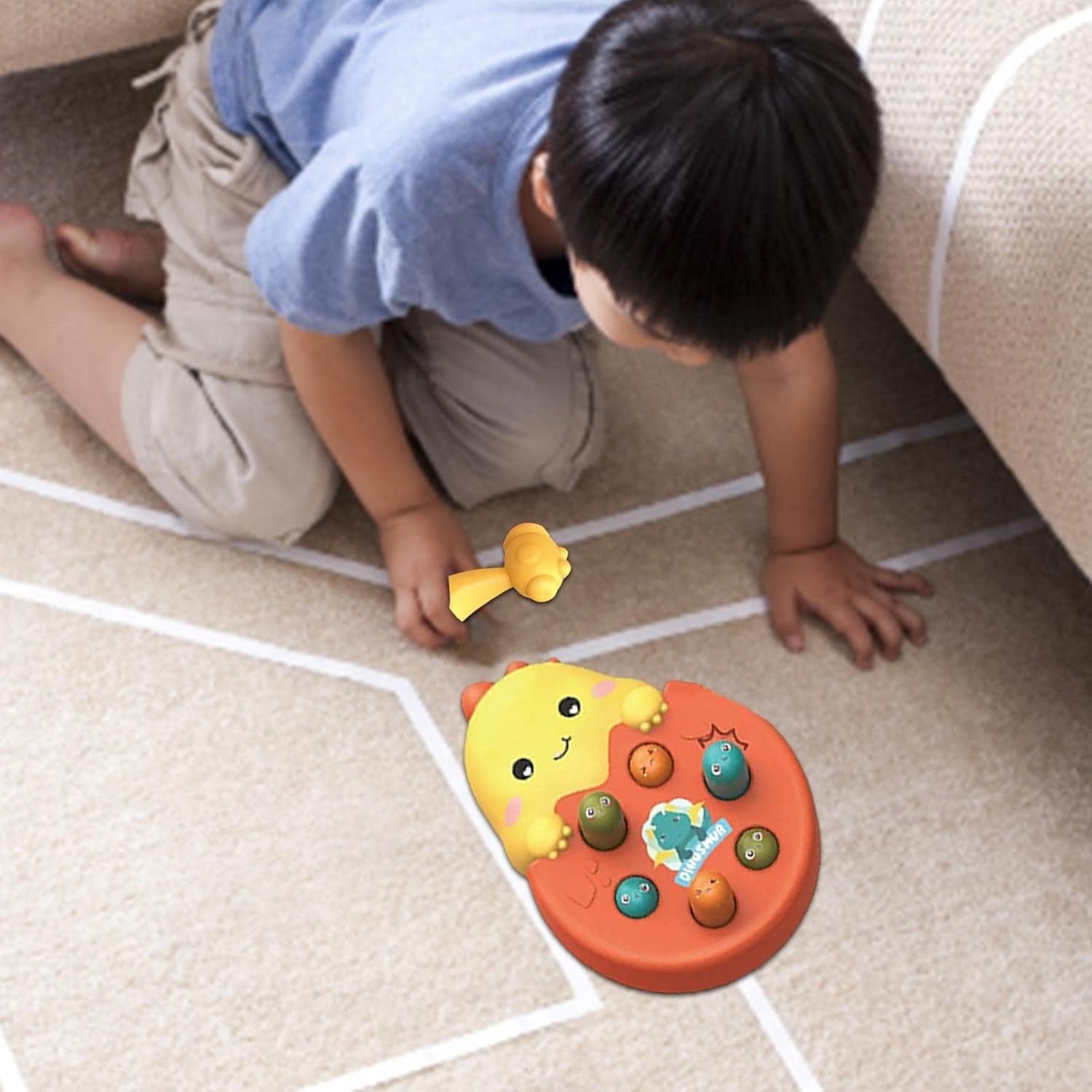 Whack A Mole Hammering Dinosaur Active Play - Q60 - Default Title - Odeez | Educational Toys Pakistan 