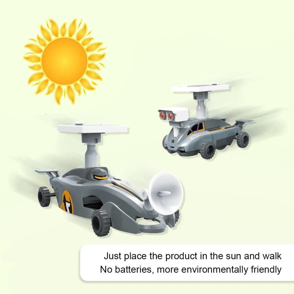 DIY 4in1 Solar Power Space Exploration Fleet Experiment Kit - 033 - Default Title - Odeez | Educational Toys Pakistan 