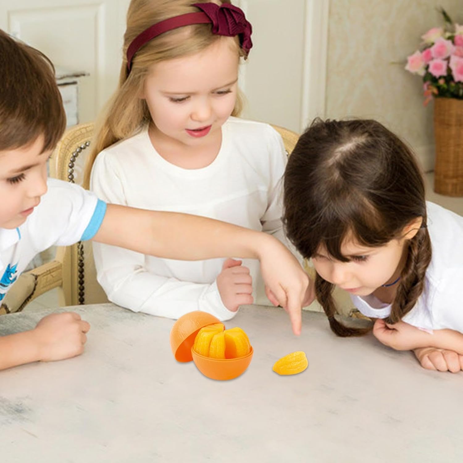 Orange Pattern Puzzle Fit Challenge - 44C