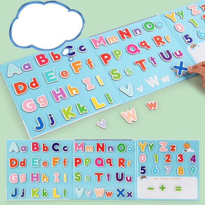 Letters and Numbers Magnetic Learning Book - 050