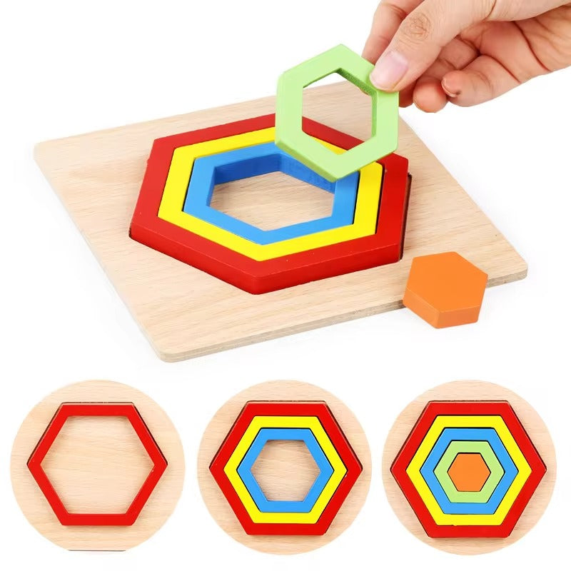 Colorful Geometrical Shape Random Design - 283 - Default Title - Odeez | Educational Toys Pakistan 