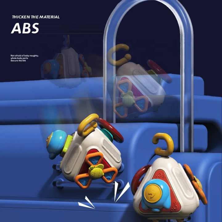 10in1 Montessori Sensory Busy Learning Cube - 180 - Default Title - Odeez | Educational Toys Pakistan 