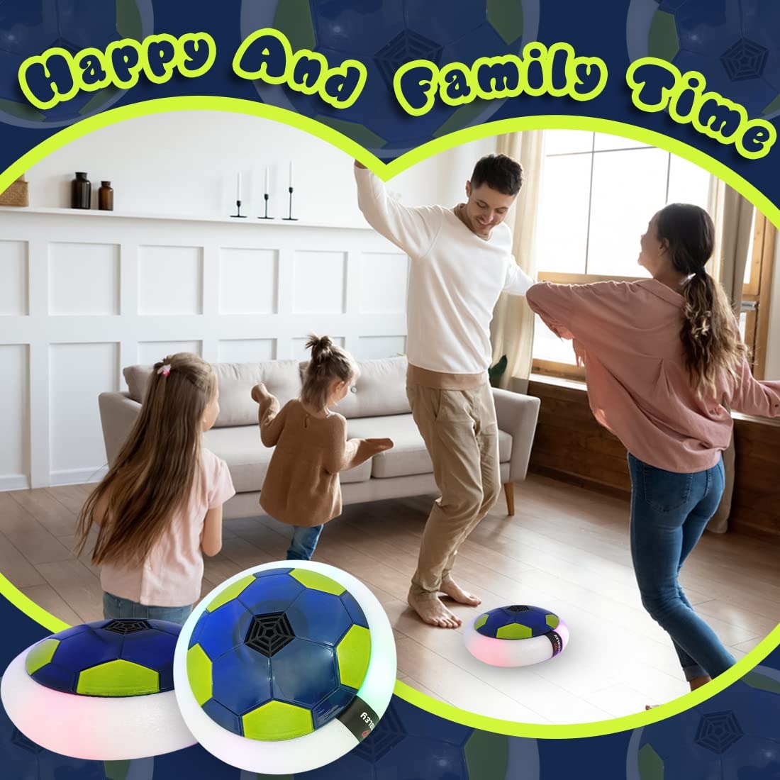 Hover Football for Kids Floating Air Indoor Game - 007 - Default Title - Odeez | Educational Toys Pakistan 