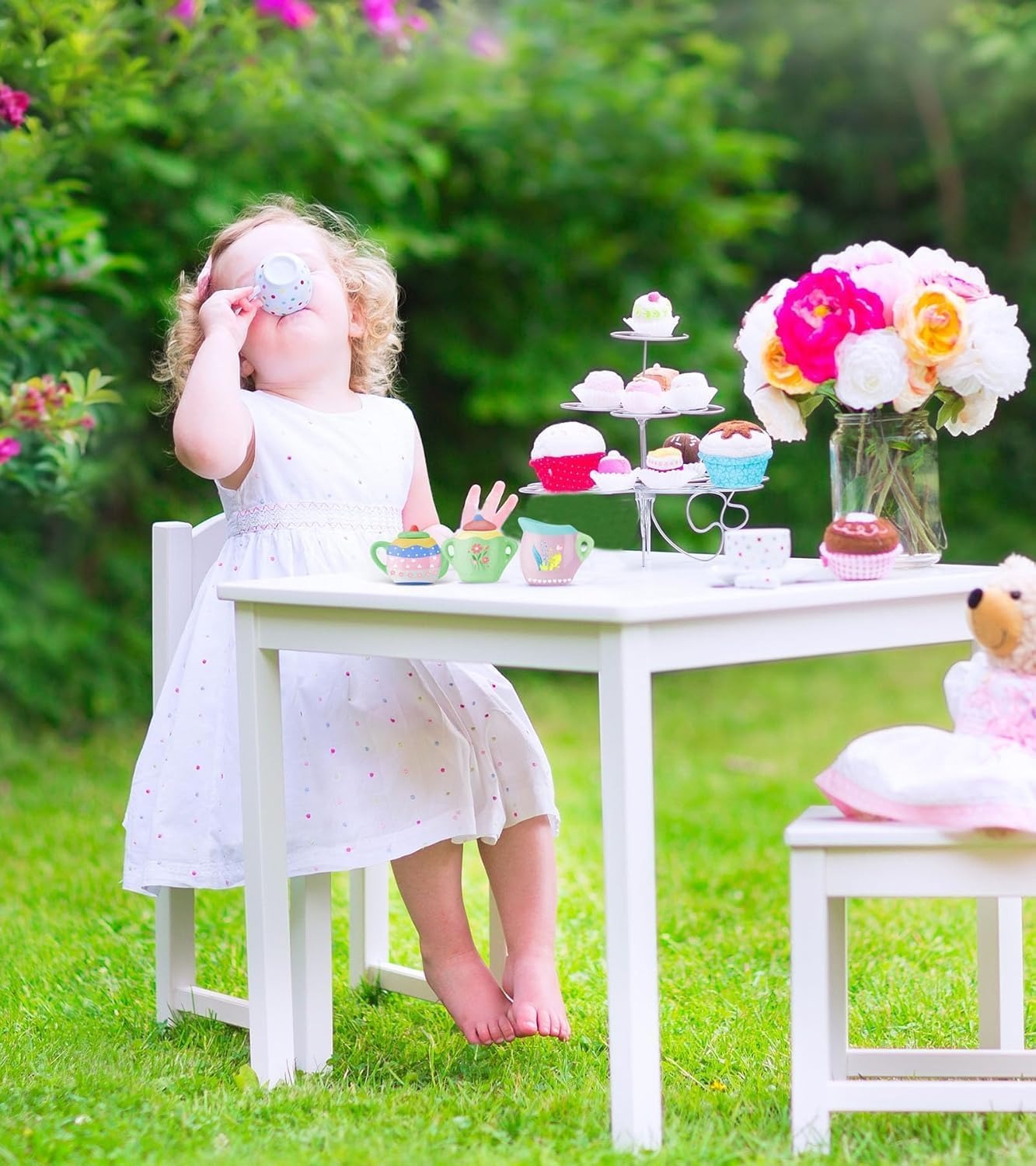 DIY Tea Party Ceramic Painting Kit - 152