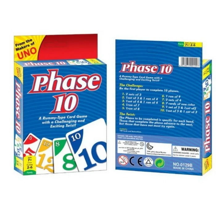 Phase 10 Exciting Twist Family Card Game - 29B - Default Title - Odeez | Educational Toys Pakistan 