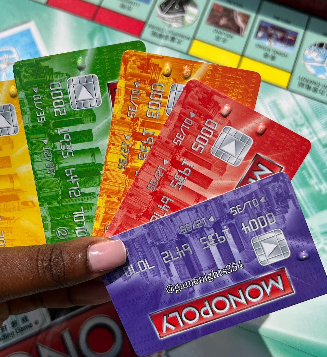 Monopoly Electronic Banking Credit Card Machine Board Game - 215