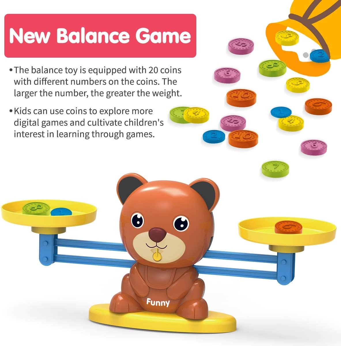 Bear Balance Mathematics Learning Game - 006