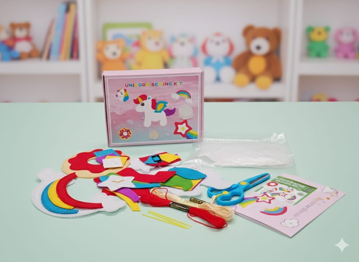Unicorn Sewing Kit for Girls - 170